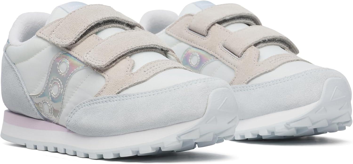 imageGreyNavyGreen Jazz Double Hook ampamp Loop SneakerWhiteBlue