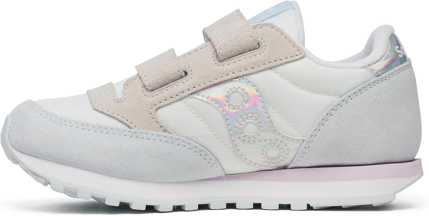 imageGreyNavyGreen Jazz Double Hook ampamp Loop SneakerWhiteBlue