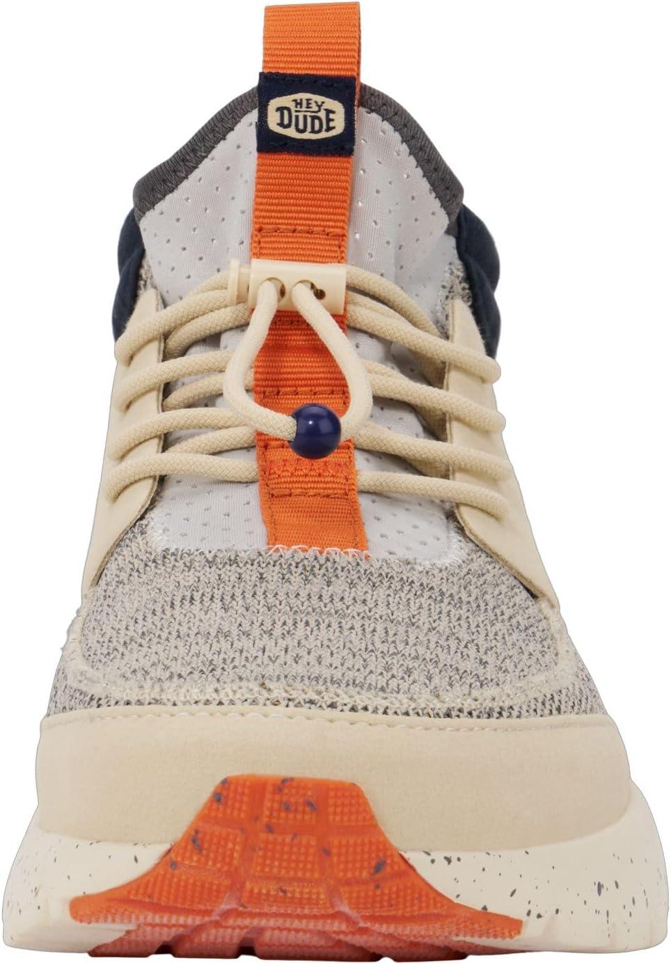 imageHey Dude Mens Sirocco Mid Mens Sneaker Mens Slip On Shoes Comfortable ampamp LightWeightTanBlue