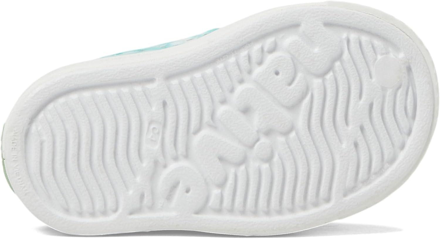 imageNative Shoes Kids Jefferson Bloom Print Toddler Shoes for Kids Synthetic Outsole Round Toe ShapeShell WhiteShell WhiteOcean Waves