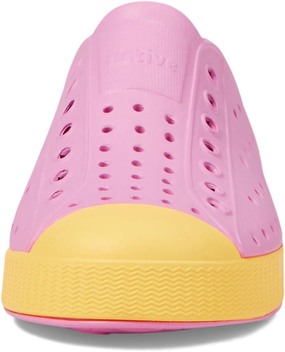imageNative Shoes UnisexChild Jefferson ToddlerLittle Kid SneakerChillberry PinkPineapple Yellow