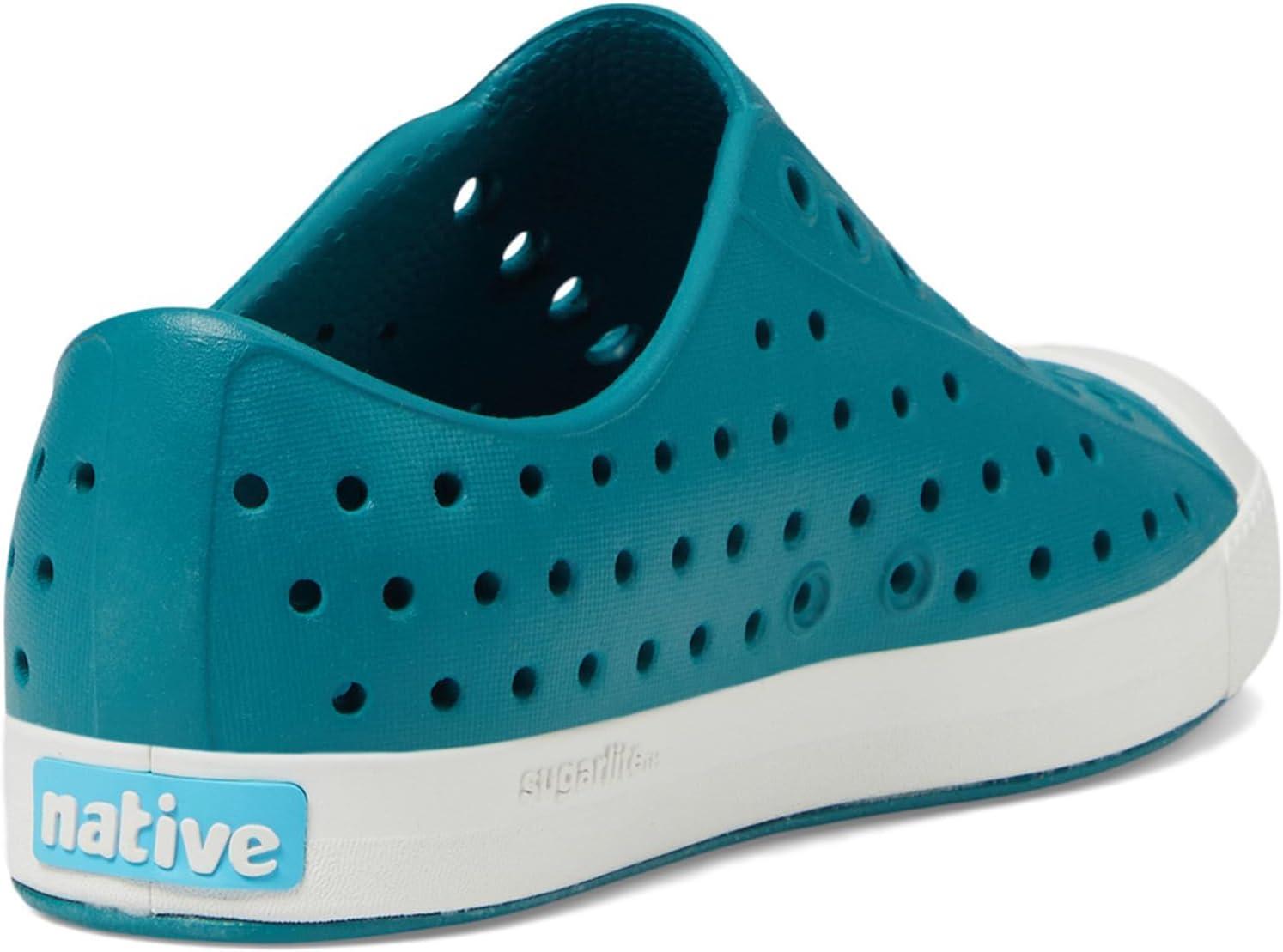 imageNative Shoes UnisexChild Jefferson ToddlerLittle Kid SneakerPatina GreenShell White