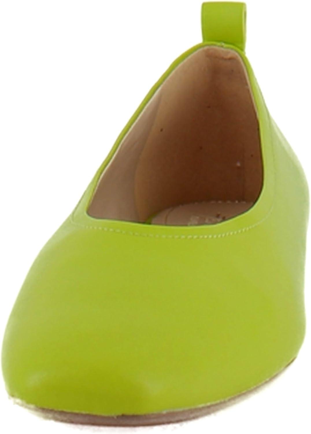 imageNaturalizer Womens 27 Edit CarlaChartreuse Green Leather