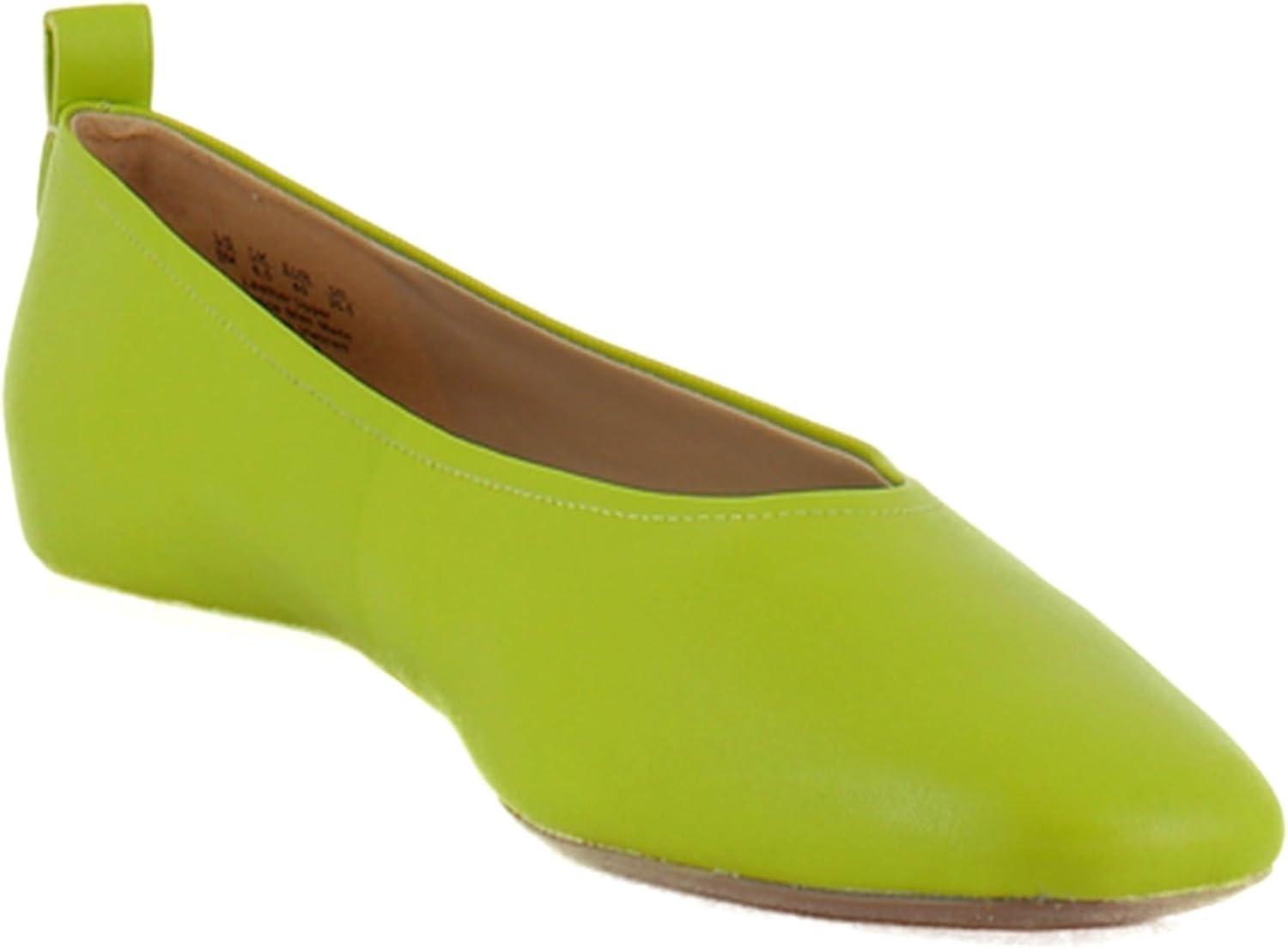 imageNaturalizer Womens 27 Edit CarlaChartreuse Green Leather