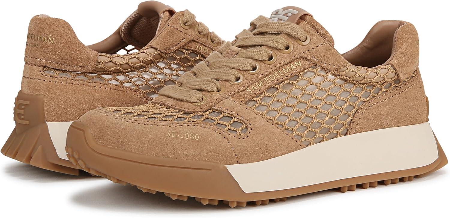 imageSam Edelman Womens LaylaHazelwoodCyprus Tan Net Mesh