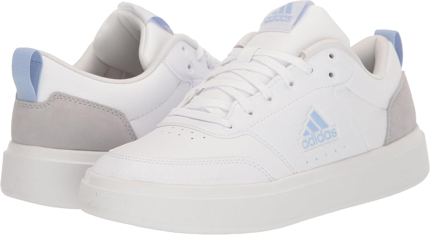 imageadidas Womens Park Street SneakerWhiteWhiteBlue Dawn