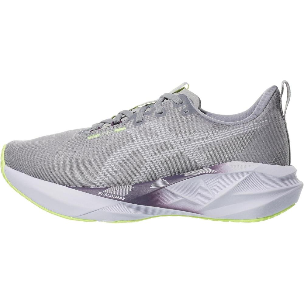 imageASICS Womens NOVABLAST 5 TR Running ShoesGravelBlue Fade