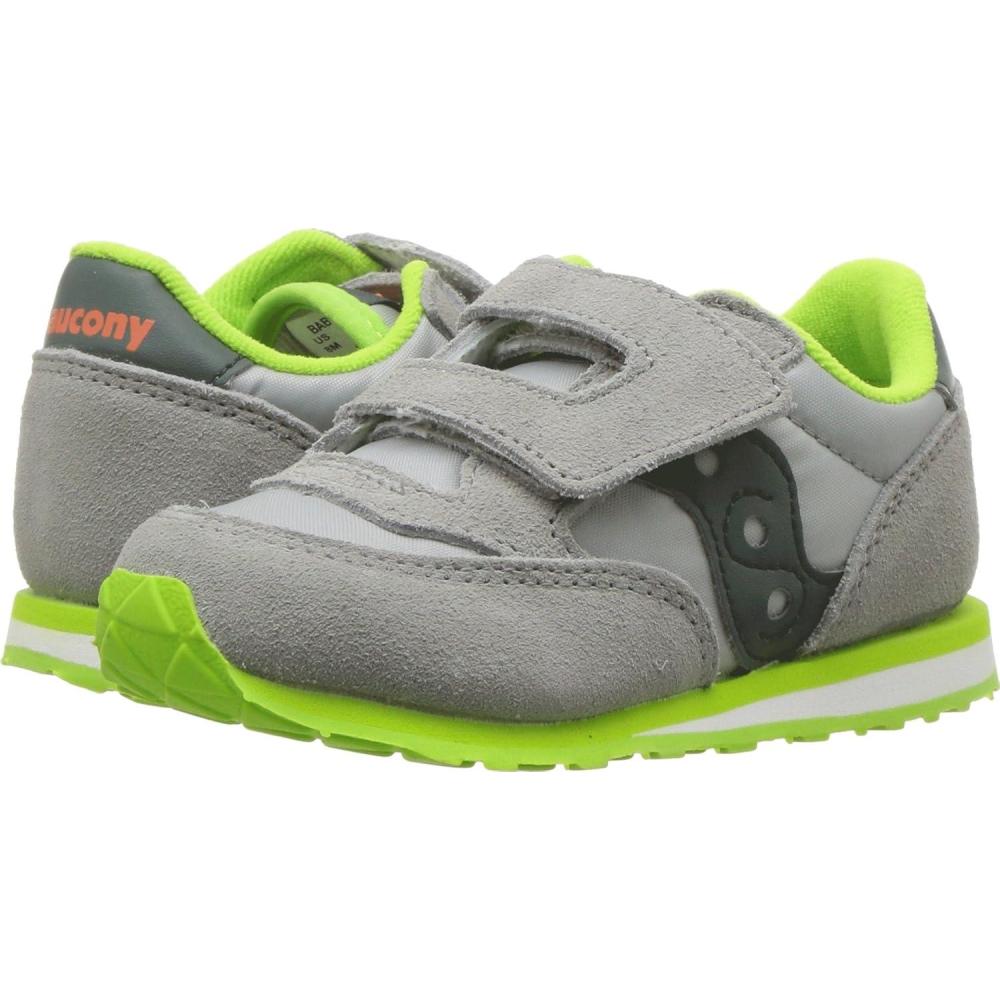 imageGreyNavyGreen Jazz Double Hook ampamp Loop SneakerGreyDark Green