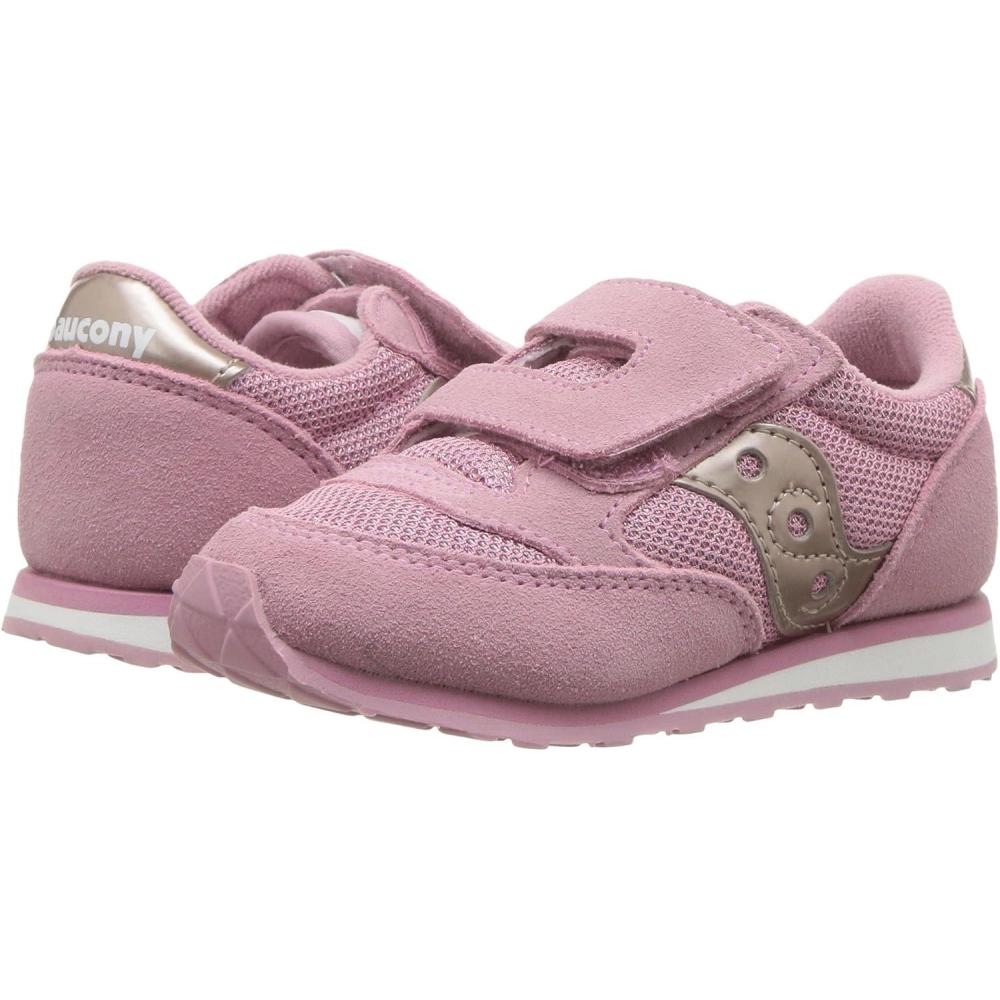 imageGreyNavyGreen Jazz Double Hook ampamp Loop SneakerMetallicPink