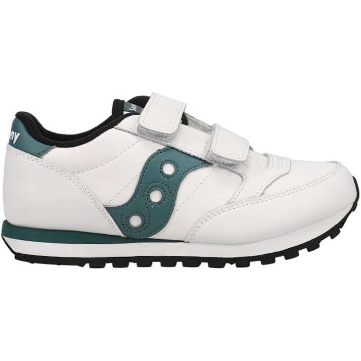 imageGreyNavyGreen Jazz Double Hook ampamp Loop SneakerWhiteGreen