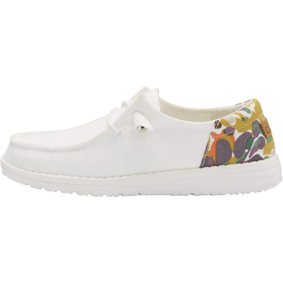 imageHEYDUDE Womens Wendy Funk Baja All OverChambray White