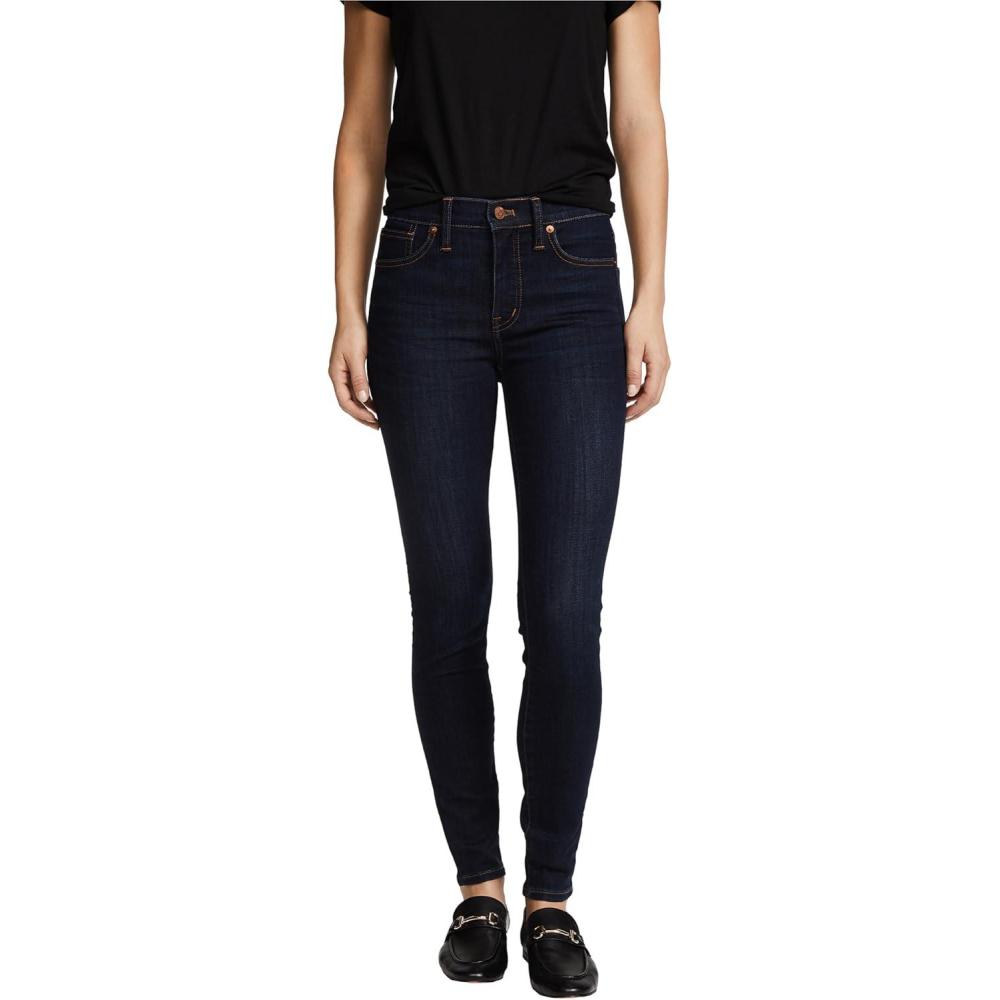 imageMadewell 9quot MidRise Skinny Jeans in Larkspur Wash Tencel Denim EditionLarkspur