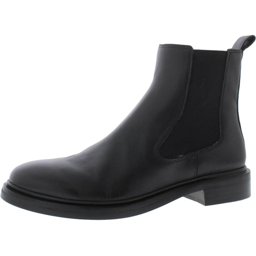 imageMadewell The Benning Chelsea Womens Boots Leather Lining ampamp Upper ManMade Sole Stretch Gore PanelsTrue Black