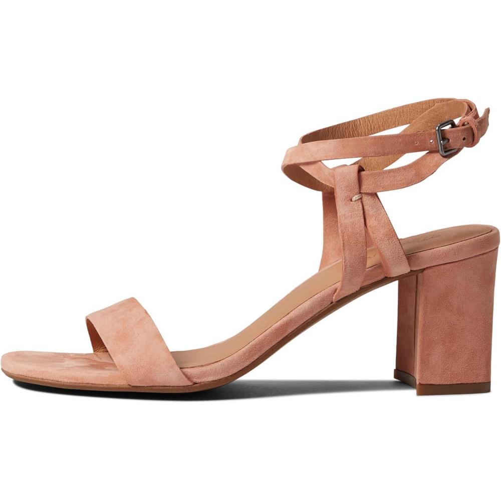 imageMadewell The Loli AnkleStrap Sandal in SuedeGround Clay