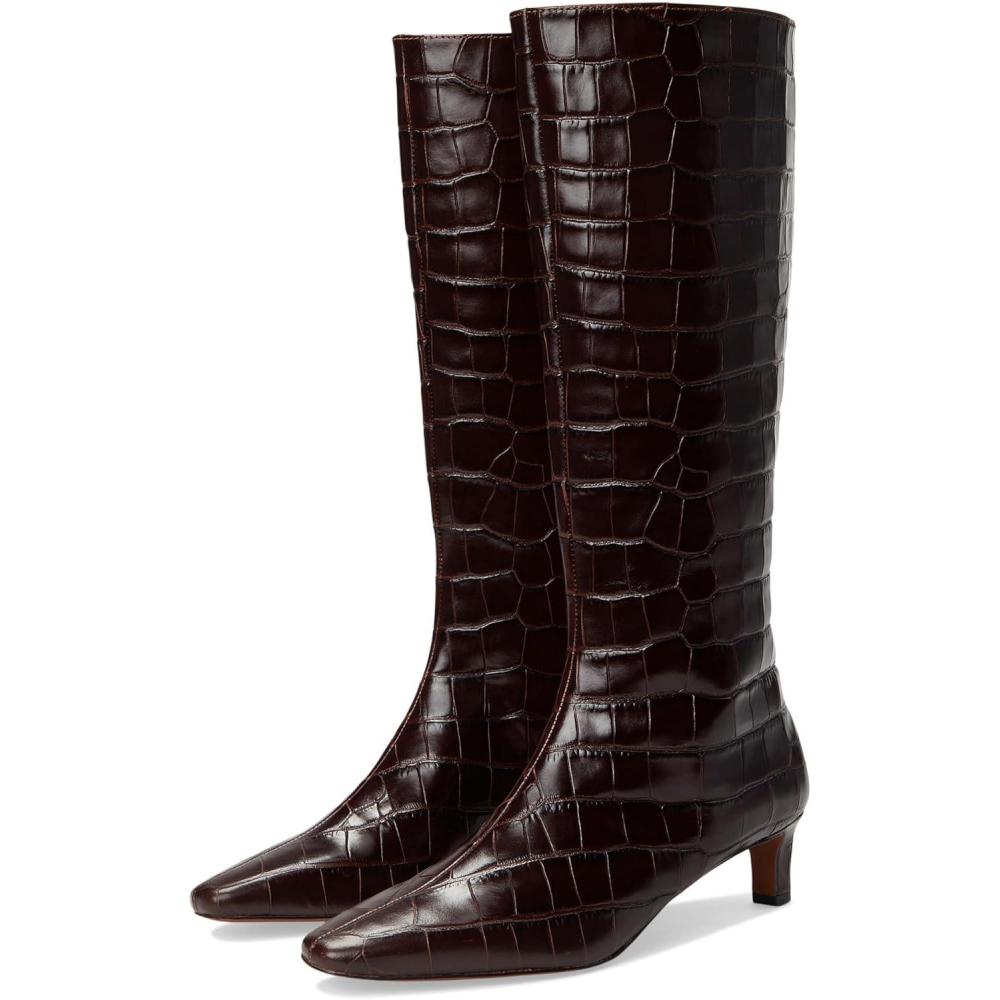 imageMadewell Womens Dorchester Dimes Tall BootCroc Knee HighChocolate Raisin