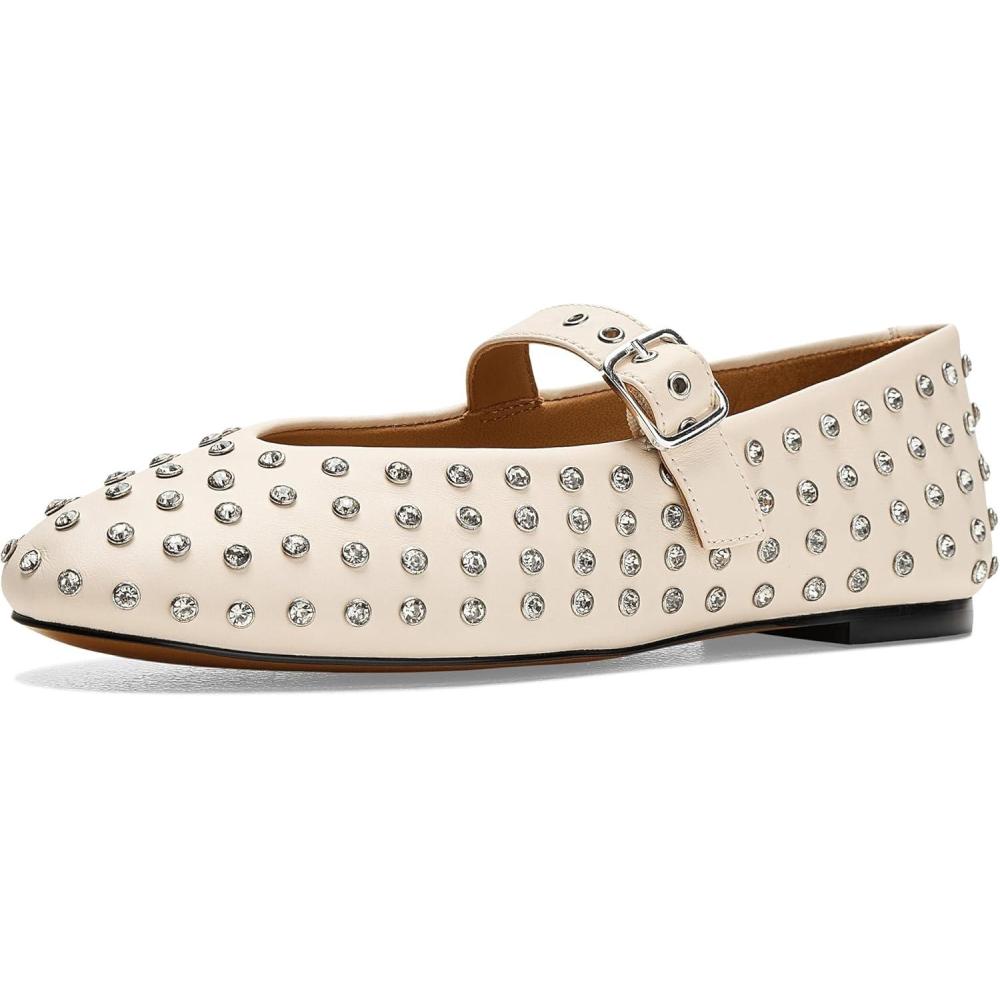 imageMadewell Womens Hera Grommet Mary Jane Flat Bezel CrysEcru