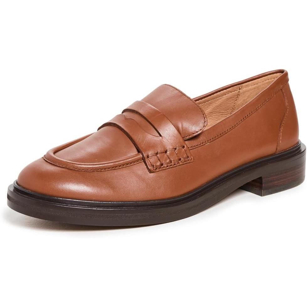 imageMadewell Womens The Vernon Loafer in Specchio LeatherDried Maple