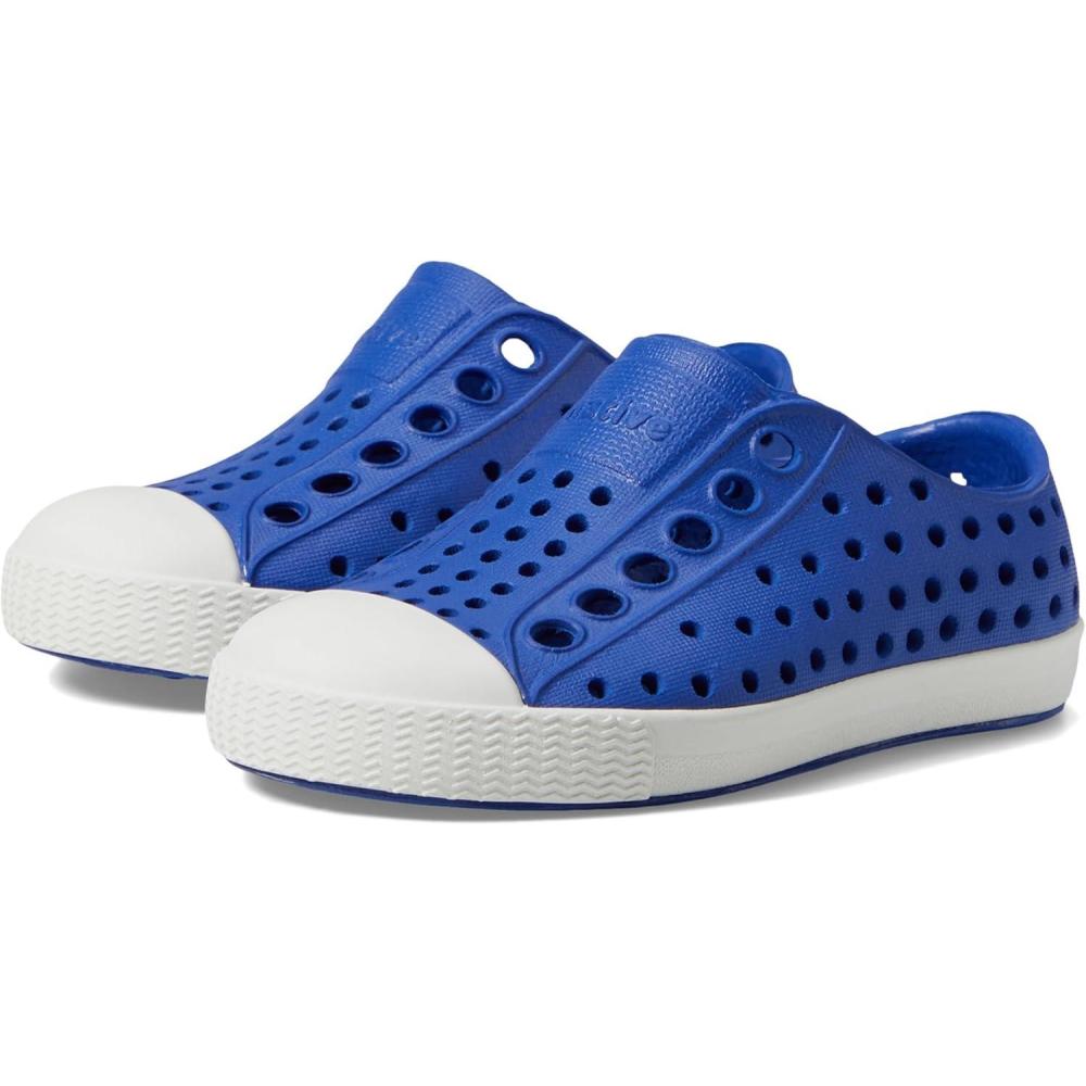 imageNative Shoes UnisexChild Jefferson ToddlerLittle Kid SneakerAdventure BlueShell White