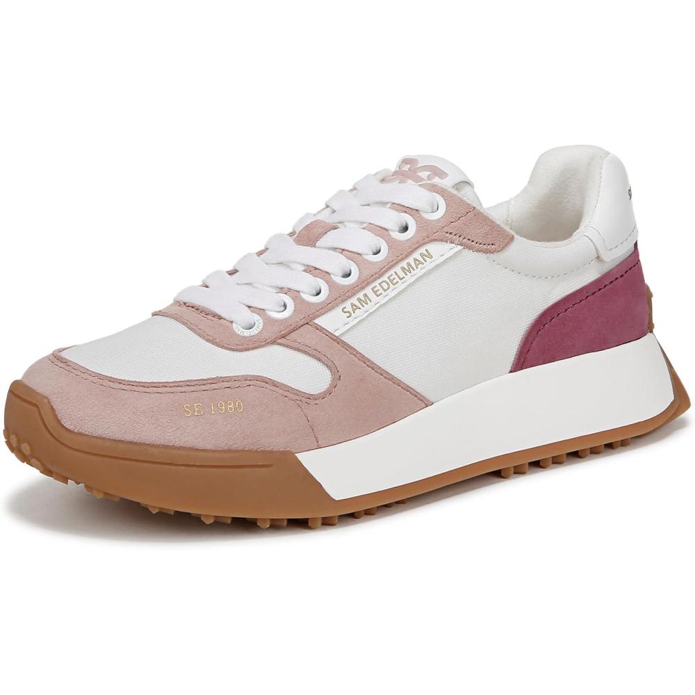 imageSam Edelman Womens LaylaWhiteBlush RoseWarm Magenta