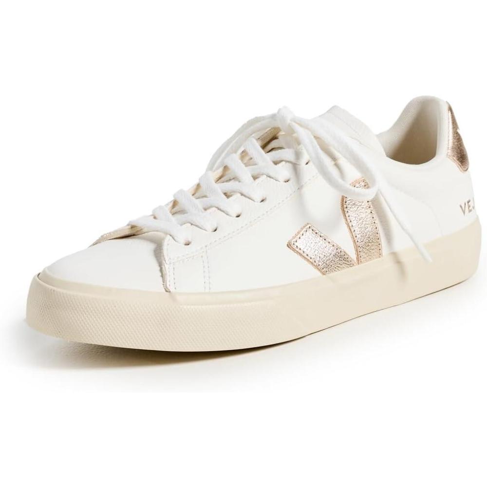 imageVeja Womens Campo SneakersExtra White  Platine