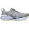 ASICS Women’s NOVABLAST 5 TR Running Shoes(Gravel/Blue Fade)