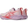 ASICS Women’s NOVABLAST 5 TR Running Shoes(White/Coral Reef)