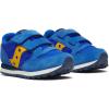 Grey/Navy/Green Jazz Double Hook & Loop Sneaker(Blue/Yellow)
