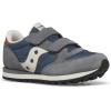 Grey/Navy/Green Jazz Double Hook & Loop Sneaker(Grey/Blue/Orange)