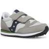 Grey/Navy/Green Jazz Double Hook & Loop Sneaker(Grey/Navy/Green)