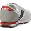 Grey/Navy/Green Jazz Double Hook & Loop Sneaker(Grey/Navy/Red)