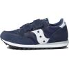 Grey/Navy/Green Jazz Double Hook & Loop Sneaker(Navy/White)