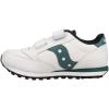 Grey/Navy/Green Jazz Double Hook & Loop Sneaker(White/Green)