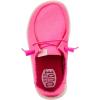 HEYDUDE girls Wendy Canvas Kids(Pink)