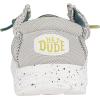 Hey Dude Boy’s Wally Heathered Mesh | Youth’s Shoes | Youth Slip-on Loafers | Comfortable & Light-Weight(Charcoal)