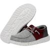 Hey Dude Mens Wally Tri-Varsity (Toddler)(Crimson)