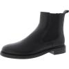 Madewell The Benning Chelsea Women’s Boots – Leather Lining & Upper – Man-Made Sole – Stretch Gore Panels(True Black)