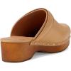 Madewell The Cecily Clog in Oiled Leather Clogs for Women – Slip-On Style Closure, and Round Toe Silhouette(Dried Straw)