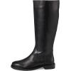 Madewell The Drumgold Boots for Women in Extended Calf – Inside Zipper Closure – Man-Made Outsole(True Black)