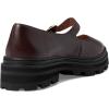 Madewell The Freya Platform Lugsole Mary Jane Shoes for Women – Buckle Closure with Slight Heel, and Convenient Shoes(Dark Cabernet)