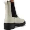 Madewell The Wyckoff Chelsea Lugsole Boots for Women in Leather – Man-Made Sole – Leather Lining(Pale Parchment)