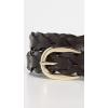 Madewell Women’s Braided Belt(Dark Carob)