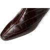 Madewell Women’s Dorchester Dimes Tall Boot-Croc Knee High(Chocolate Raisin)