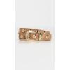 Madewell Women’s Essentials Western Studded Belt(Cumin)