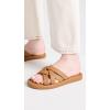 Madewell Women’s Francine Puffy Woven Slides(Desert Camel)