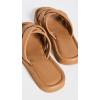 Madewell Women’s Francine Puffy Woven Slides(Desert Camel)