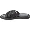 Madewell Women’s Francine Puffy Woven Slides(True Black)