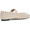 Madewell Womens Hera Grommet Mary Jane Flat – Bezel Crys(Ecru)