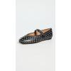 Madewell Womens Hera Grommet Mary Jane Flat – Bezel Crys(True Black)