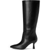 Madewell Women’s Justine High Heel Tall Boot Fashion(True Black)