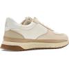 Madewell Women’s Kickoff Trainer Sneakers in Neutral Colorblock Leather(Antique Cream Multi Neutral)